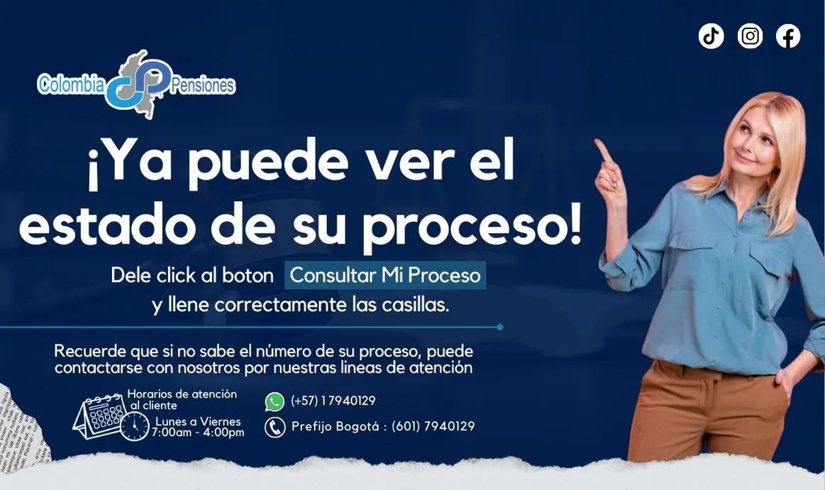 Banner Consulta Procesos - Colombia Pensiones